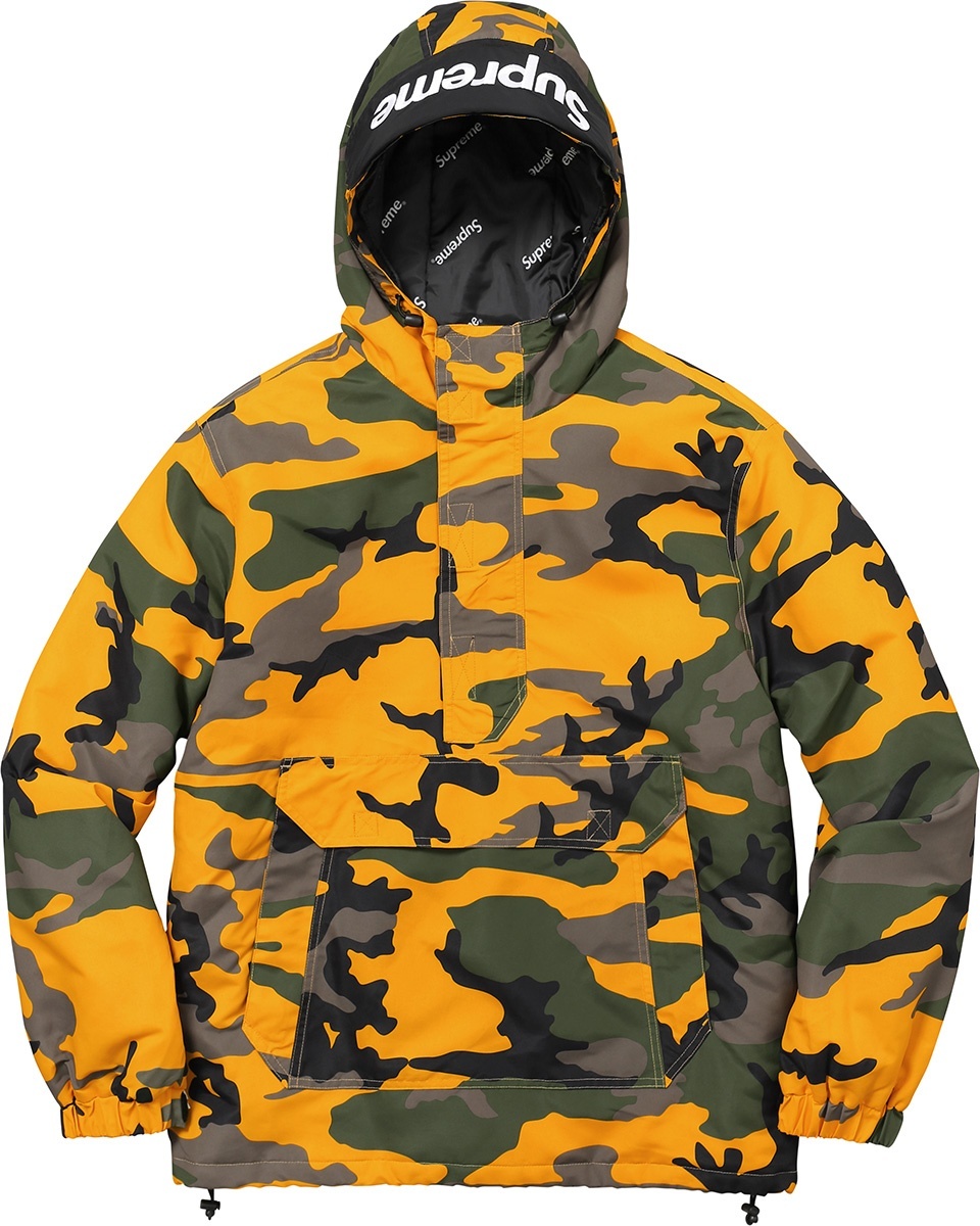 Hooded Logo Half Zip Pullover view 10